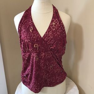 Glam halter